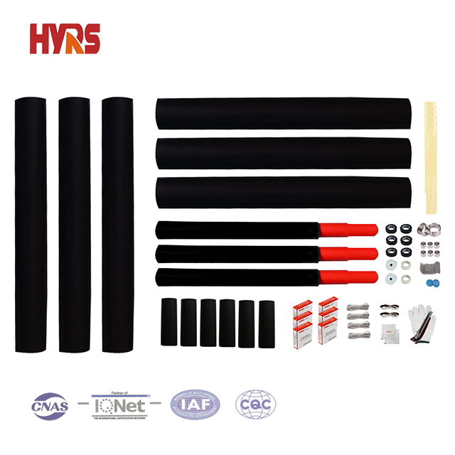 Kit de junta direta termorretrátil e outros acessórios de cabo em HYRS