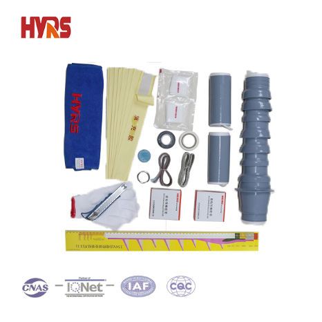 Kit de terminação de três núcleos HUAYI-HYRS 35kV retrátil a frio para interior